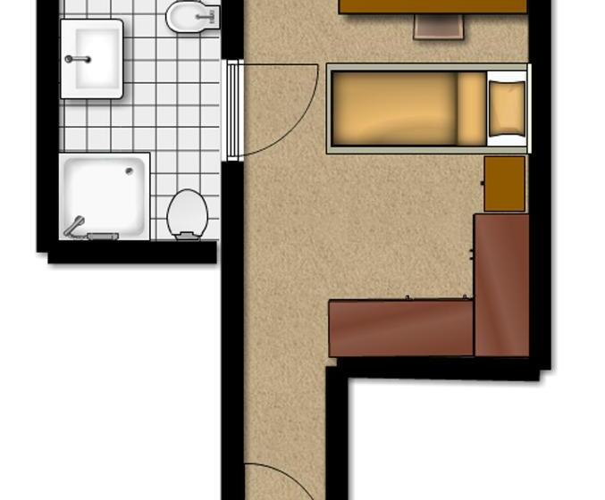 غرفة قياسية فردية, Grand Hotel Siva   Adults Only