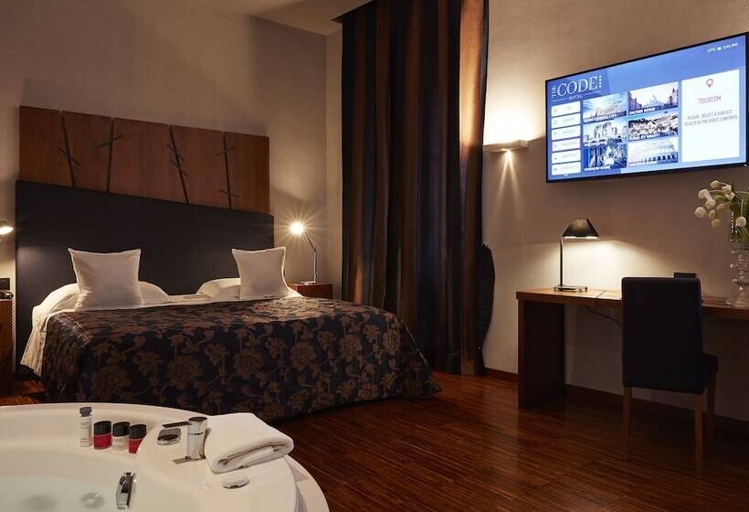 ハイドロマッサージバス付きジュニアスイート, The Code