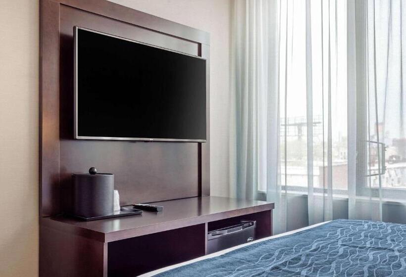 חדר סטנדרט מותאם לאדם עם מוגבלויות, Comfort Inn Prospect Parkbrooklyn