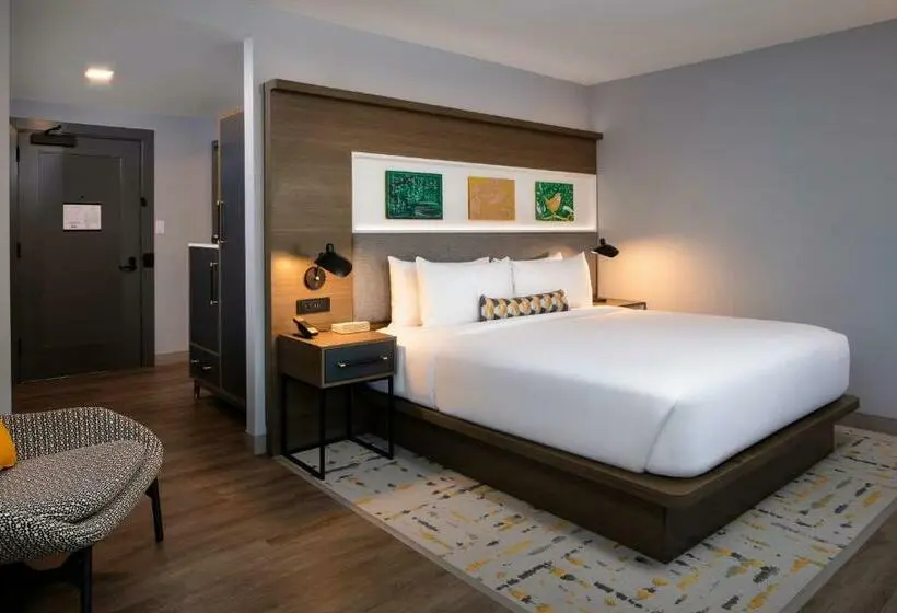 キングサイズベッドのデラックスルーム, Indigo Chattanooga   Downtown, An Ihg