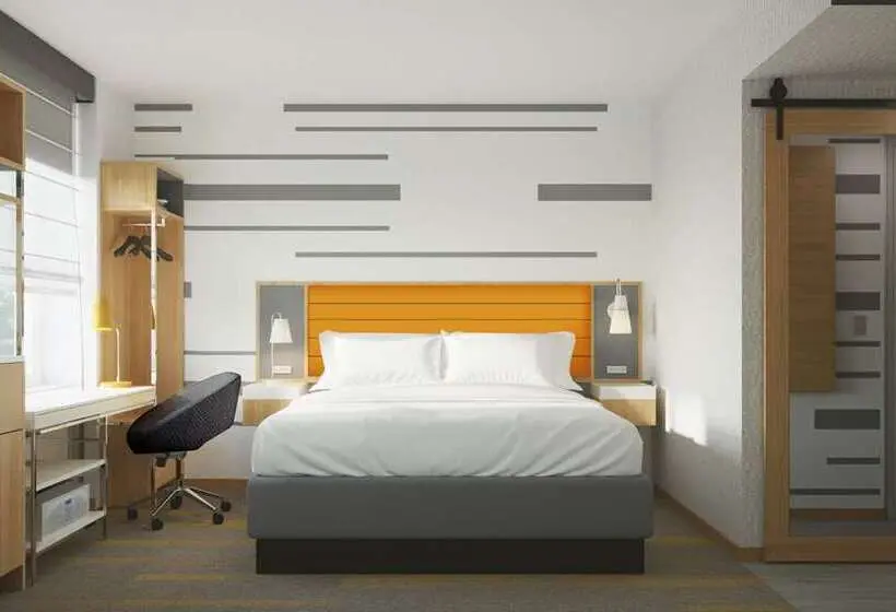 キングサイズベッドのスタンダードルーム, Hampton Inn Oakland Downtown City Center
