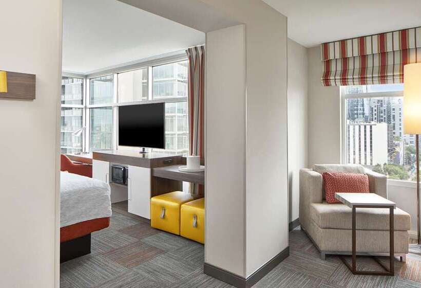 غرفة قياسية سرير كينج, Hampton Inn Oakland Downtown City Center