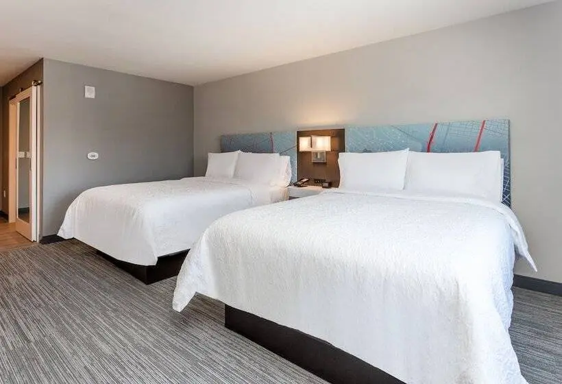 ２ダブルベッドのスタンダードルーム, Hampton Inn Oakland Downtown City Center