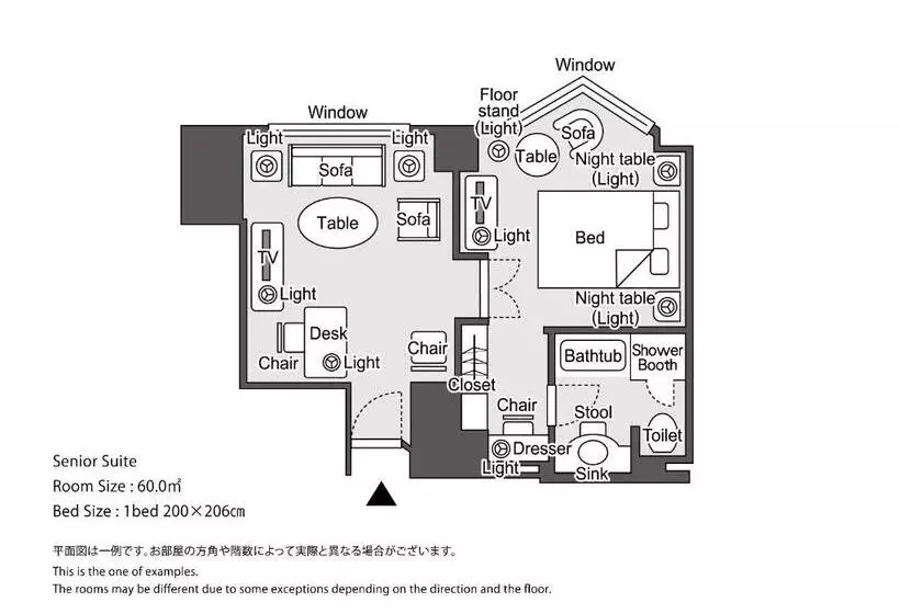 シニアスイート, Hankyu International