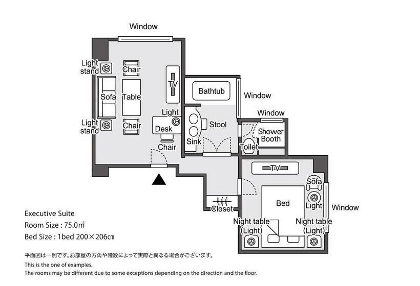 Президентский Люкс, Hankyu International