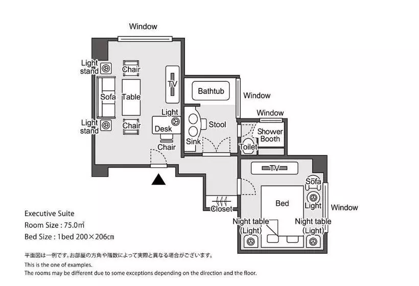 エクゼクティブスイート, Hankyu International
