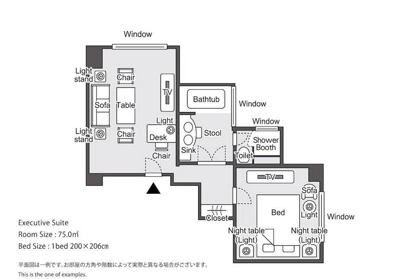 جناح إدارى, Hankyu International