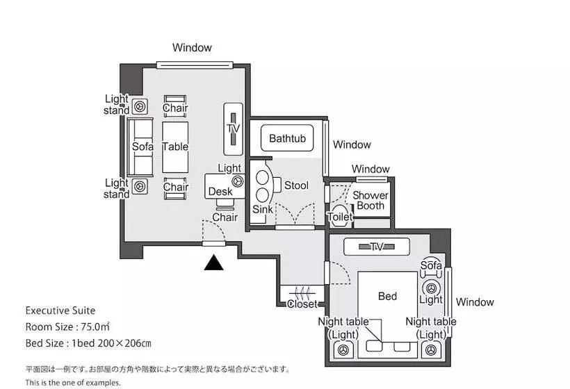 エクゼクティブスイート, Hankyu International