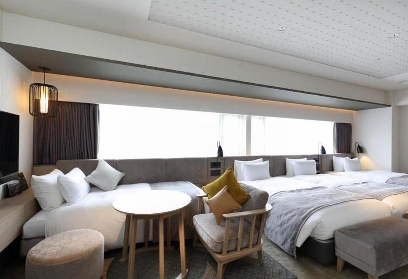 デラックスの4人部屋, Solaria Nishitetsu Hotel Fukuoka