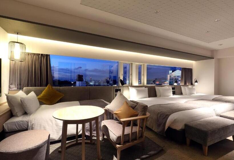 デラックスの４人部屋, Solaria Nishitetsu Hotel Fukuoka