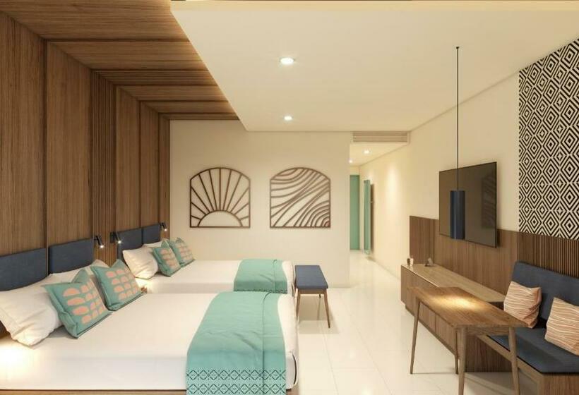 Номер Superior Вид на Море, Hilton Cancun Mar Caribe