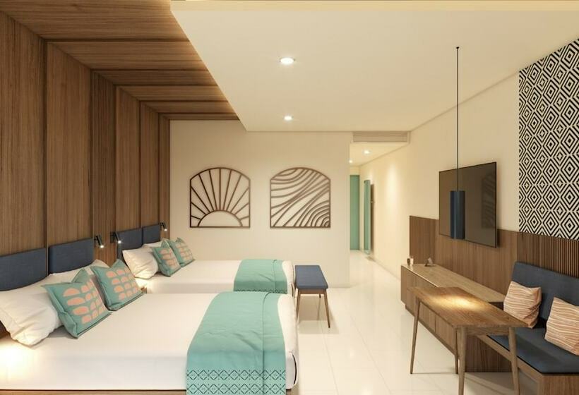 Cameră Superioară cu Vedere spre Mare, Hilton Cancun Mar Caribe