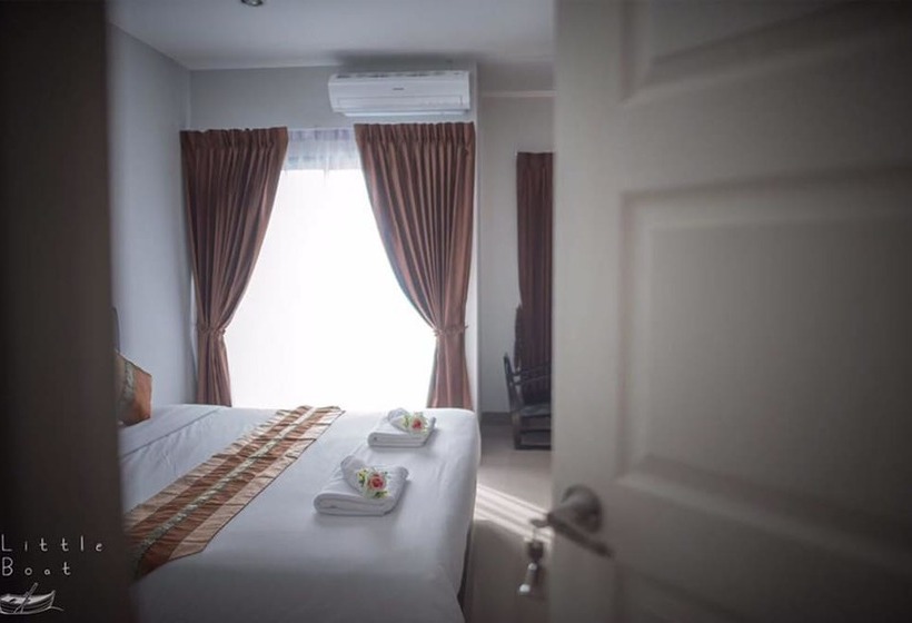 带大床的标准间, Retro Twin Home @maesot