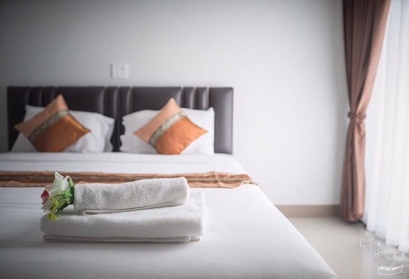 带大床的标准间, Retro Twin Home @maesot