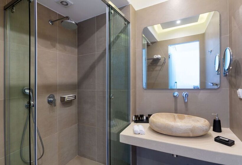 اتاق پرمیوم با چشم‌انداز دریا, Tropicana Hotel , Suites & Villas Mykonos