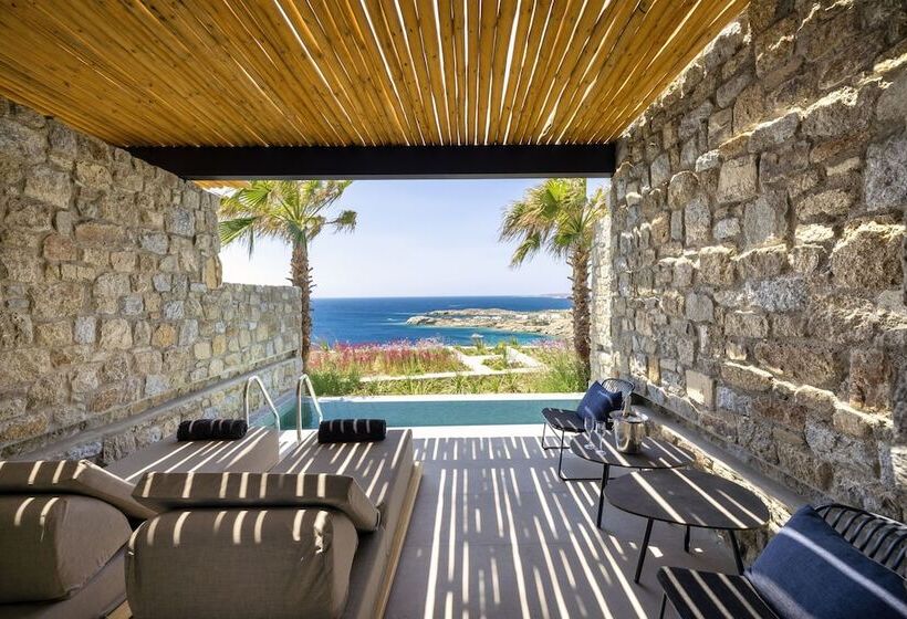 سوییت با چشم‌انداز دریا, Tropicana Hotel , Suites & Villas Mykonos