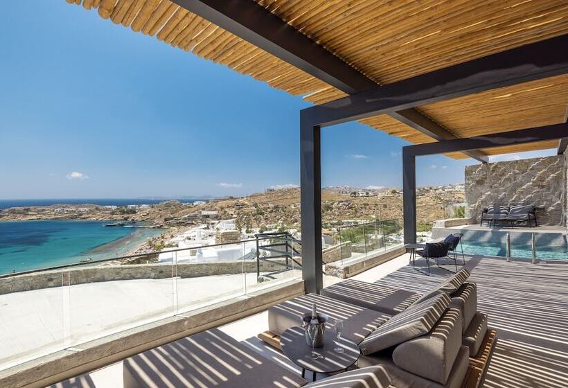 ویلای 2 خوابه با چشم‌انداز دریا, Tropicana Hotel , Suites & Villas Mykonos