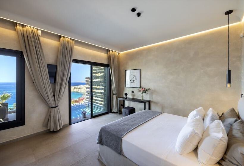 ویلای 1 خوابه با چشم‌انداز دریا, Tropicana Hotel , Suites & Villas Mykonos