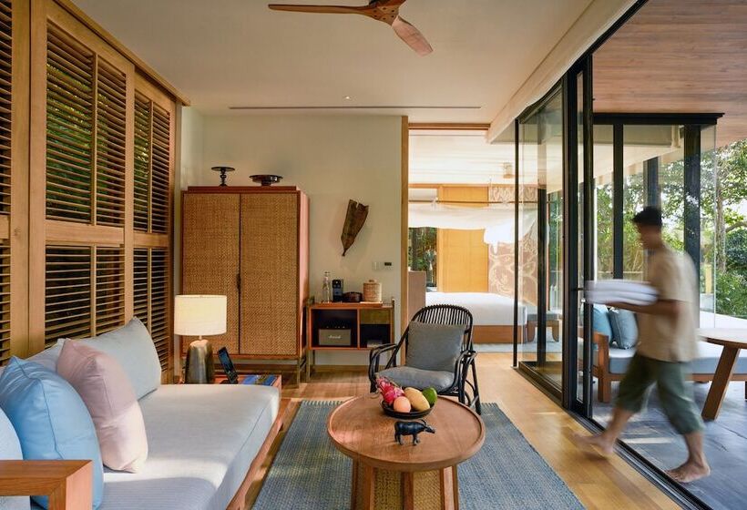 オーシャンビューの1ベッドルームビラ, Six Senses Krabey Island