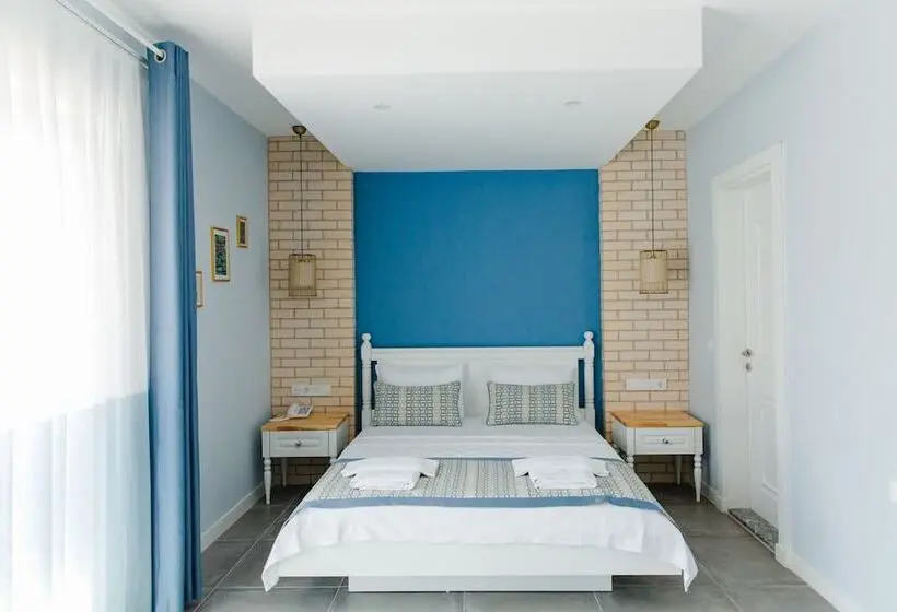 オーシャンビュースーペリアールーム, Luvi Kaş Otel   Adults Only