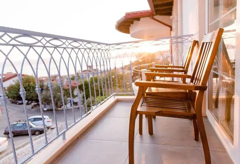 オーシャンビューデラックスルーム, Luvi Kaş Otel   Adults Only