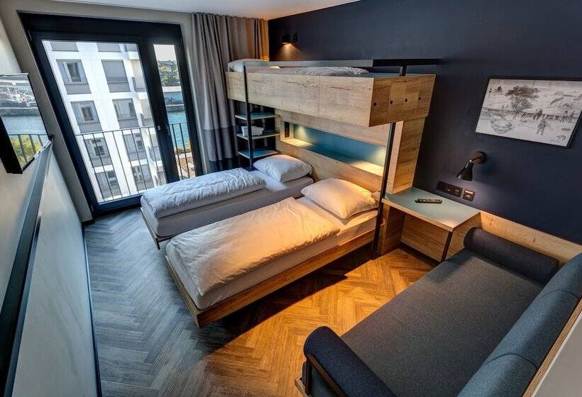 اتاق استاندارد سه نفره, Schulz Hotel Berlin Wall At The East Side Gallery