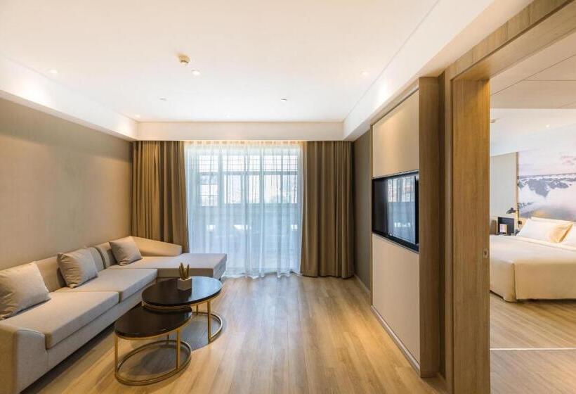 Suite m. Udsigt, Atour Hotel Xiamen Jimei University
