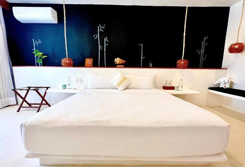 מיטת קינג בסוויטה, Casa HX - Adults Only