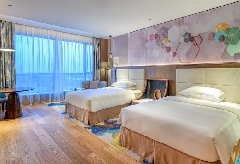 스탠다드 룸 더블 침대 2개, Crowne Plaza Beihai Silver Beach, An Ihg