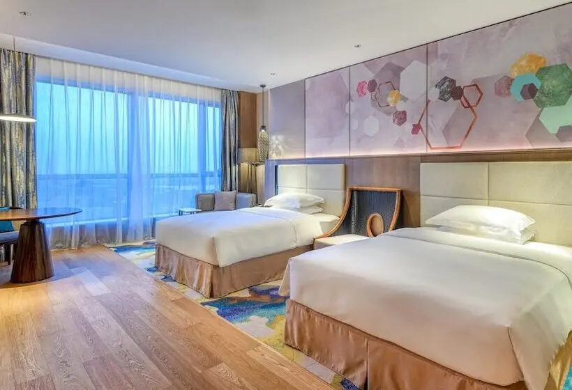 اتاق استاندارد با 2 تخت دوبل, Crowne Plaza Beihai Silver Beach, An Ihg