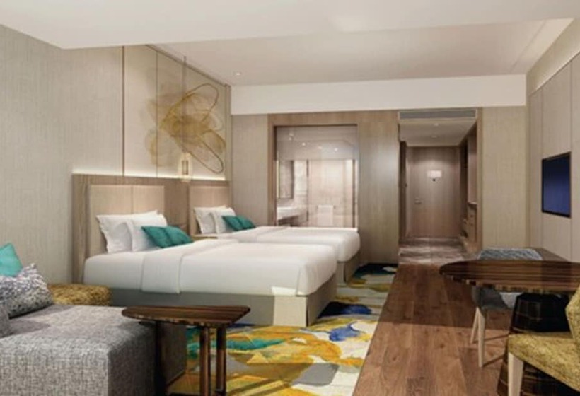 带2个双人床的标准工作室, Crowne Plaza Beihai Silver Beach, An Ihg