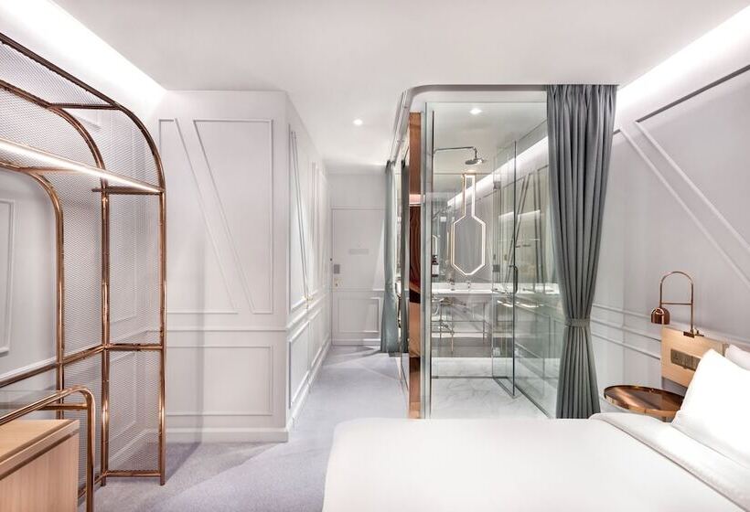 חדר דחוקס עם מיטת קינג, The Prestige Hotel Penang