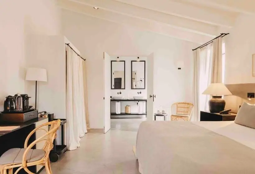 キングサイズベッドのデラックスルーム, Finca Serena Mallorca, Small Luxury Hotels