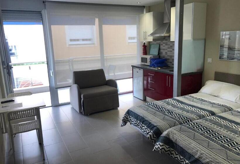 Студия Стандарт, Apartamentos Turísticos María Guerrero