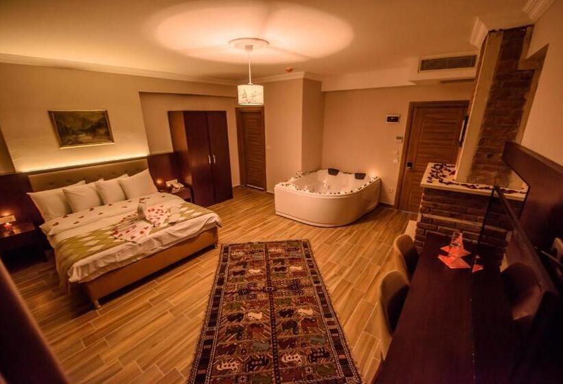 标准间带漩涡浴缸, Hill River