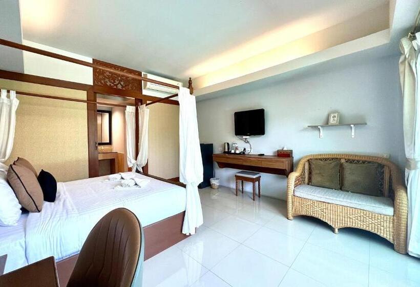 带大床的豪华间, Phuhunsa Boutique