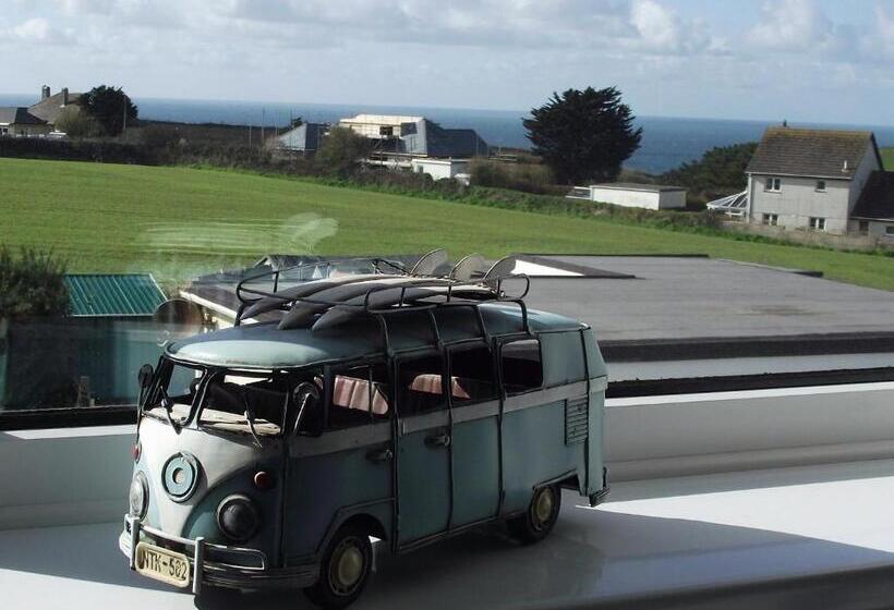 带海景的标准房, Trevarrian Lodge