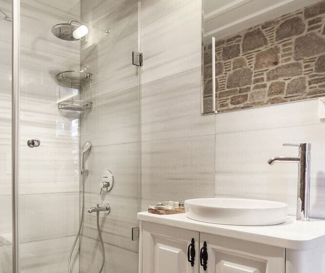 海の見えるダブルベッドスタンダードルーム, Cunda Pur Beyaz