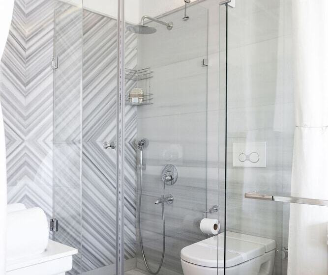 海の見えるダブルベッドスタンダードルーム, Cunda Pur Beyaz