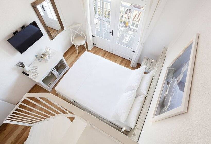 景色の見えるスタンダード４人部屋, Cunda Pur Beyaz