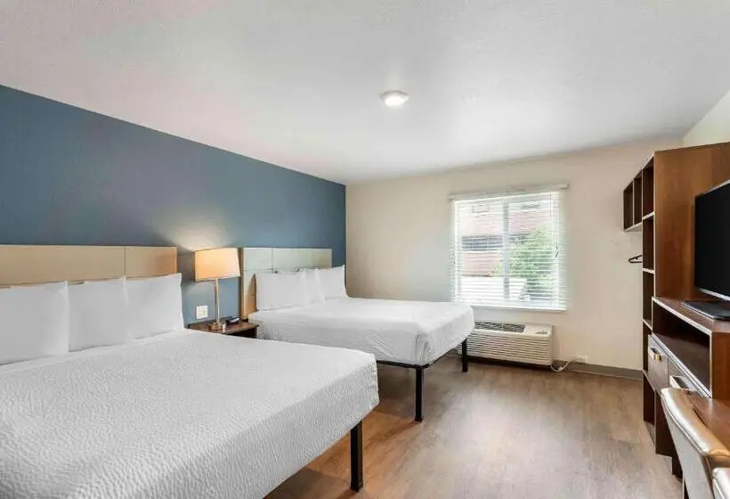 ２ダブルベッドのスタンダードルーム, Extended Stay America Suites  Denver  Centennial