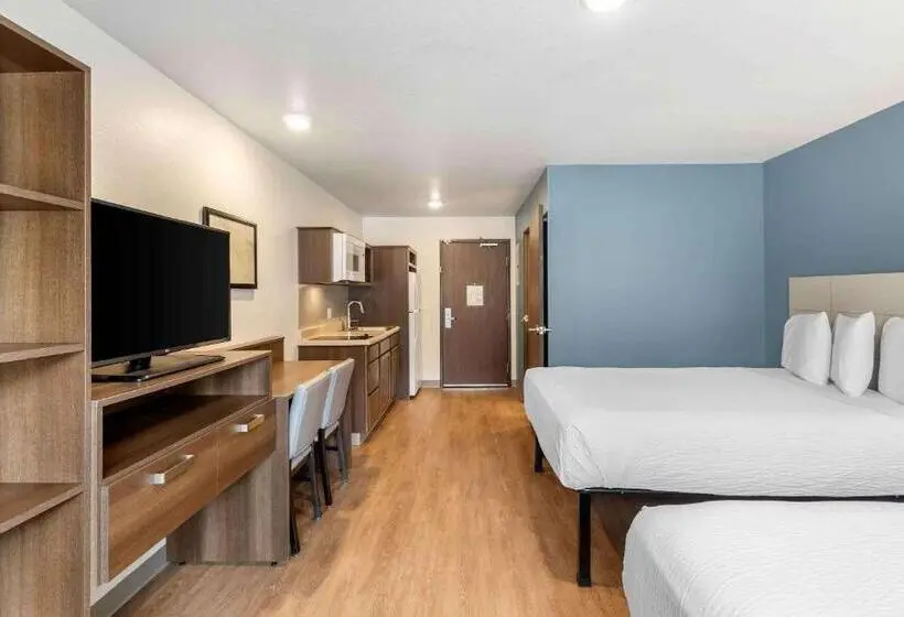 ２ダブルベッドのスタンダードルーム, Extended Stay America Suites  Denver  Centennial
