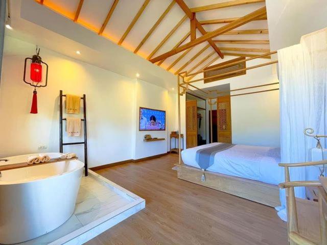 جناح سرير كينج, Lee Wine Ruk Thai Resort