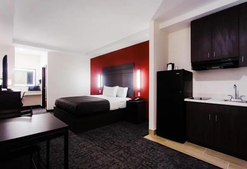 キングサイズベッドのデラックスルーム, Palacio Royale Inn Boutique Katy