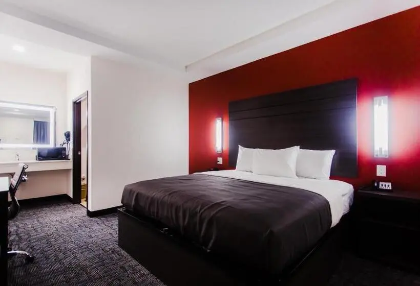 キングサイズベッドのデラックスルーム, Palacio Royale Inn Boutique Katy