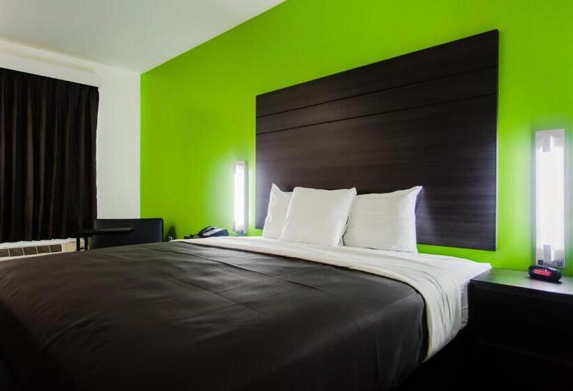 اتاق استاندارد با تخت بزرگ برای معلولان, Palacio Royale Inn Boutique Katy