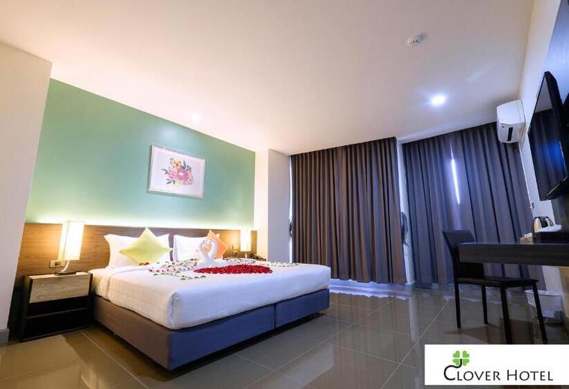 발코니 디럭스 룸, Clover Hotel Hatyai