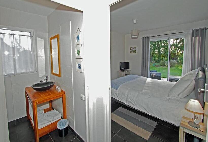 חדר סטנדרט עם מיטת קינג, Villa Kernéhan