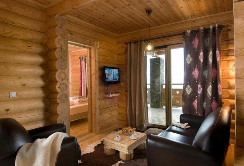 テラスつきの2ベッドルームアパートメント, Chalet Ana