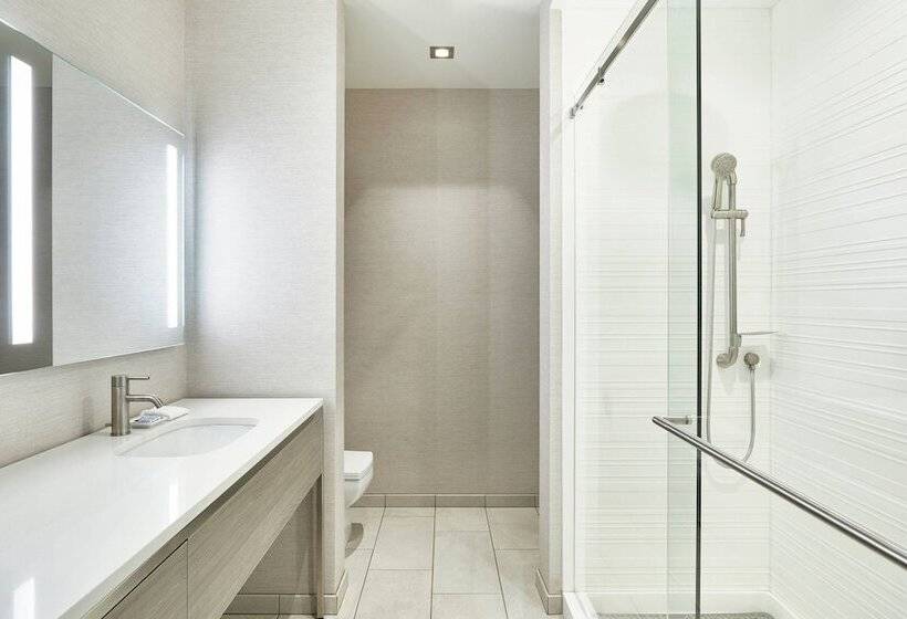 غرفه قياسيه سريرين مزدوجين, Ac Hotel By Marriott Beverly Hills